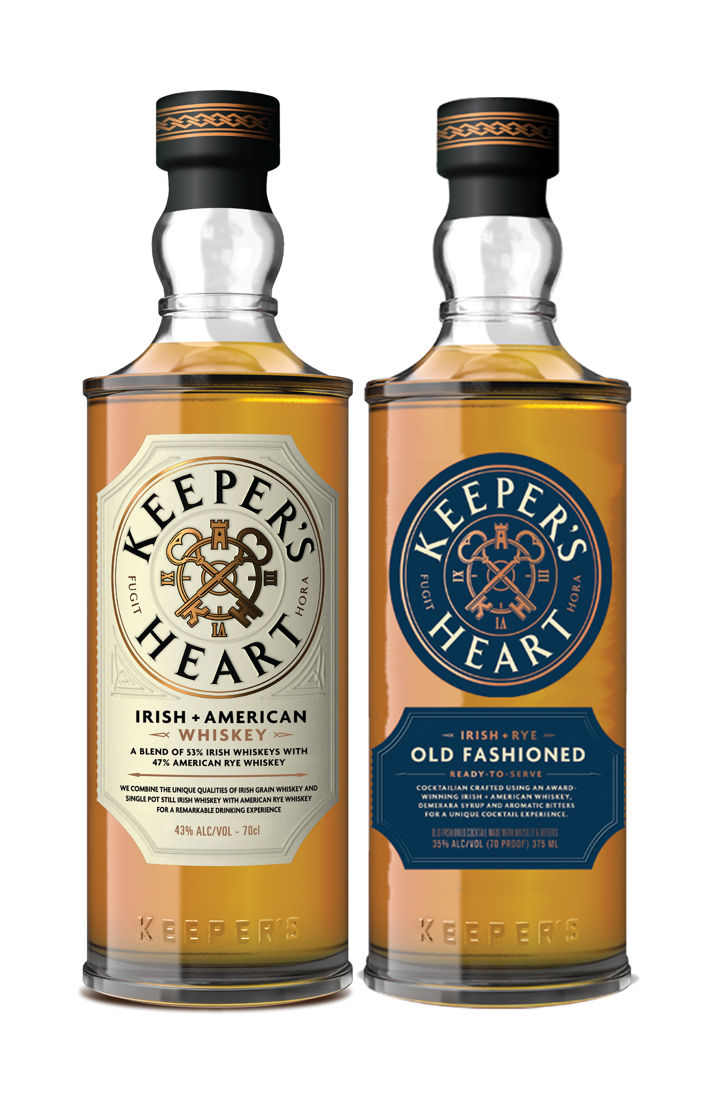 Keeper's Heart Irish + American and 700ml Old Fashioned Bundle