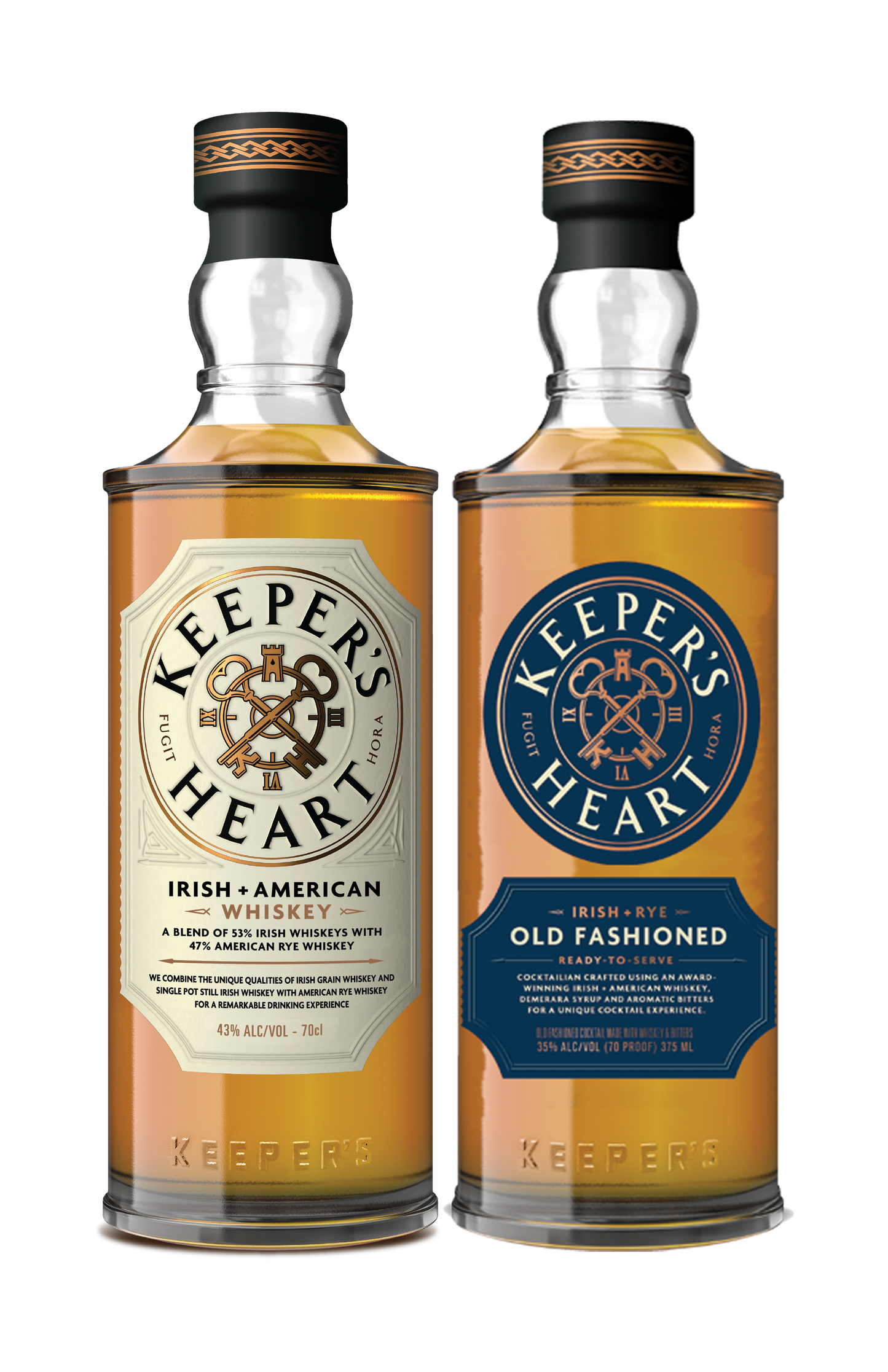 Keeper's Heart Irish + American and and 700ml Old Fashioned Bundle