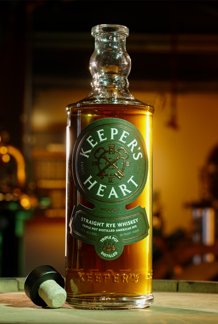 PRE-ORDER NOW! Keeper's Heart Straight Rye Whiskey